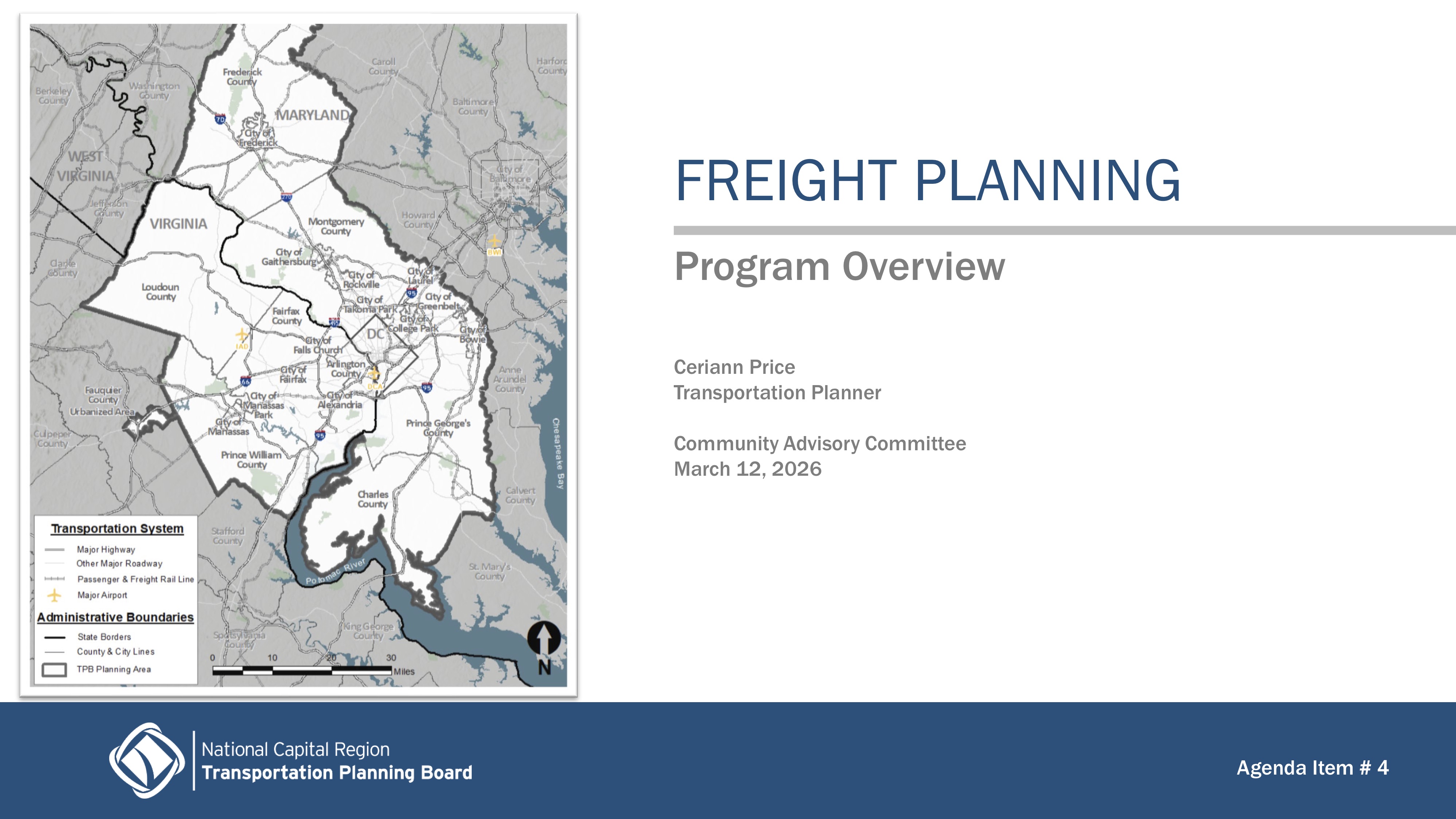 Freight Planning