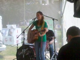 Brittany Valiant at the Fairfax County Fair