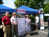 Anne Peck and Jeff Parnes at Chantilly Day