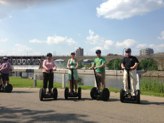 Daria, Sarah, Andy & Jeff on Segways