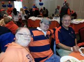 Jeff, Adam and John at the alumni pre-game buffet