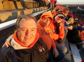 John, Jeff and Adam in the stands