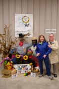 Marta and Daria in front of the Rescue Ranch Smart Start display