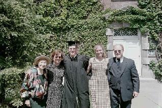 Marion Parnes, Daria, Adam, Jeff and Sarah Parnes